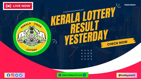 kerala lottery yesterday result|kerala lottery guessing today.